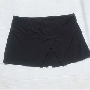 Athleta Black Tennis/Golf Skort Size 1X